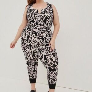Torrid hooded jumpsuit